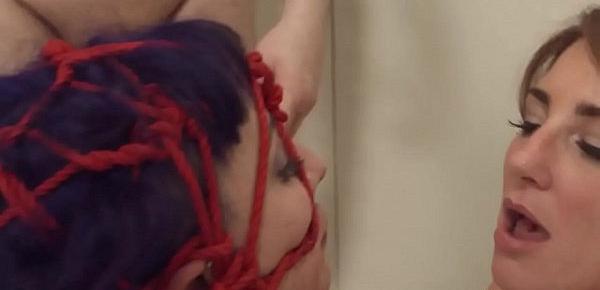  1-Ropes and toys in her deep asshole penetrated by a pig -2015-09-30-21-50-045